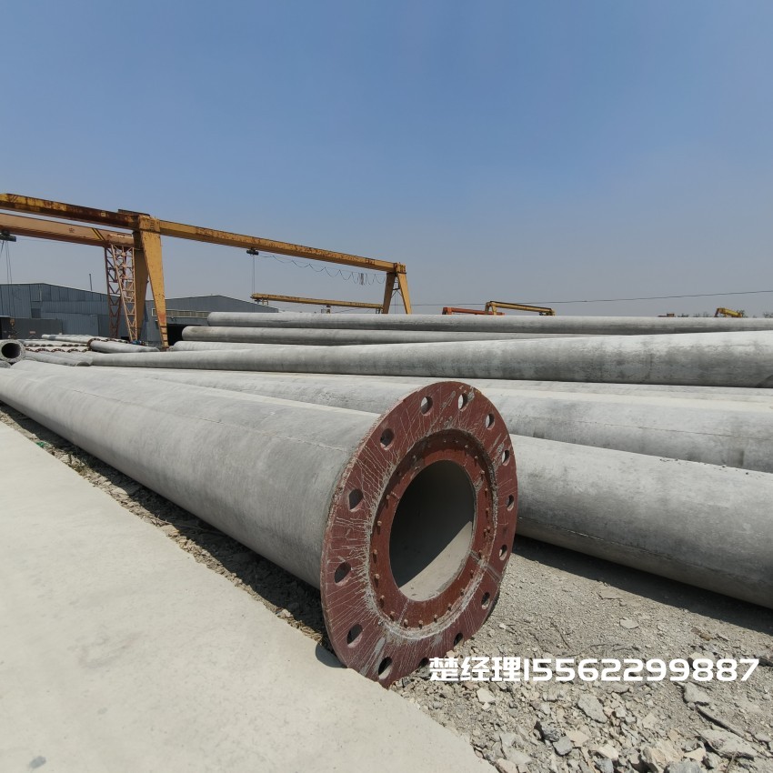 界首12米无拉线电杆